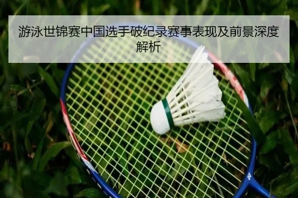 游泳世锦赛中国选手破纪录赛事表现及前景深度解析